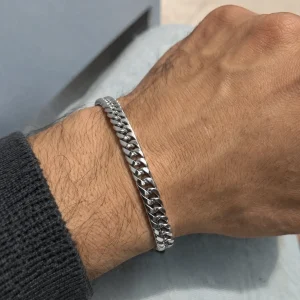 دستبند کارتیر استیل مردانه