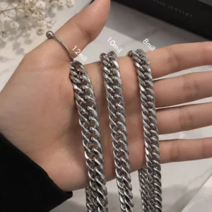 زنجیر کارتیر استیل درشت و ضخیم